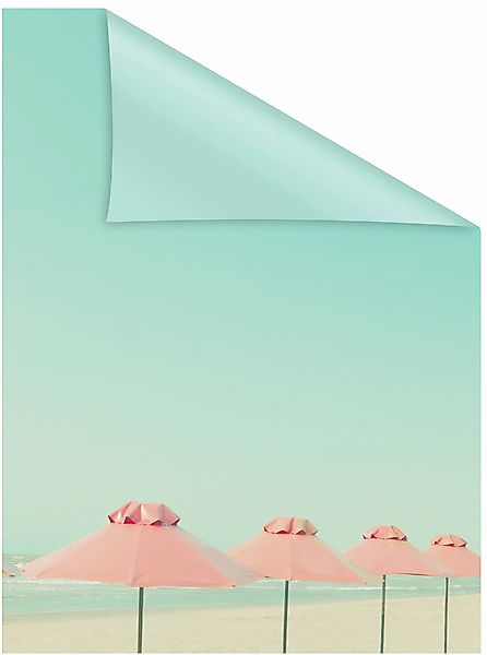 LICHTBLICK ORIGINAL Fensterfolie »Sonnenschirme« 1 Stk. blickdicht struktur günstig online kaufen