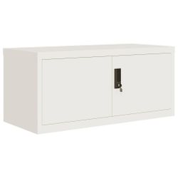 vidaXL Aktenschrank Aktenschrank Weiß 90x40x40 cm günstig online kaufen