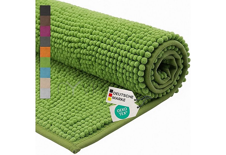 NYVI Badematte WC Vorleger NYVISpa Chenille Badvorleger, Höhe 20 mm, Polyes günstig online kaufen