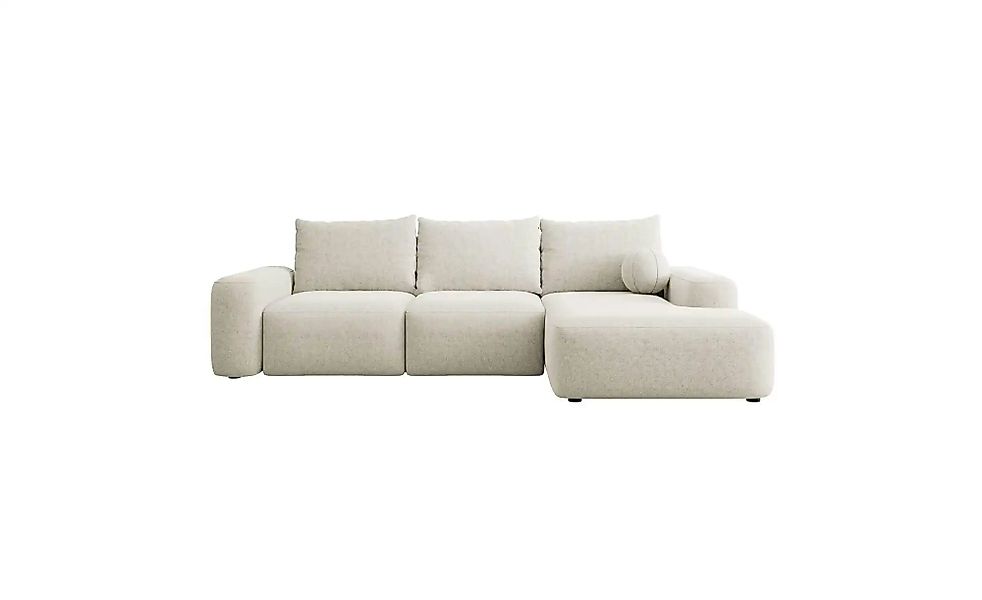 Selsey Ecksofa mit Schlaffunktion Carnos ¦ creme ¦ Maße (cm): B: 264 H: 82 günstig online kaufen
