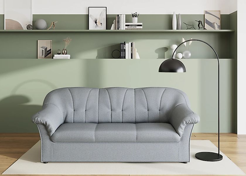 DOMO collection 3-Sitzer "Pegnitz für kleine Räume, Breite 185cm" zeitlos, günstig online kaufen