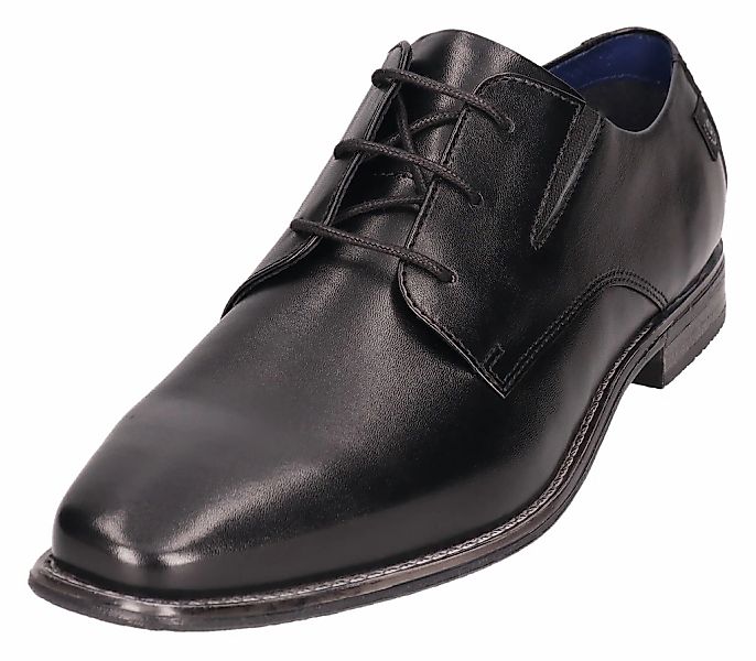 bugatti Schnürschuh, Business Schuh, Anzugschuh mit feinem Blockabsatz günstig online kaufen
