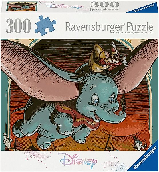Ravensburger Puzzle Disney Classics, Dumbo, 300 Puzzleteile, Made in Europe günstig online kaufen
