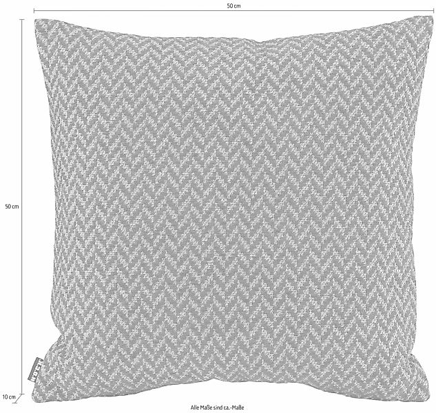 H.O.C.K. Dekokissen "Zircono" mit Ethnomuster, Kissenhülle mit Füllung, 1 S günstig online kaufen