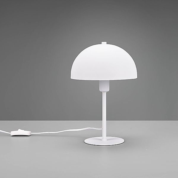 Tischleuchte Nola, weiß, Höhe 30 cm, Metall günstig online kaufen
