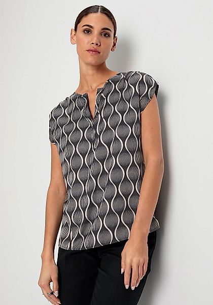 HECHTER PARIS Shirtbluse, mit elegeantem Allover-Print - NEUE KOLLEKTION günstig online kaufen