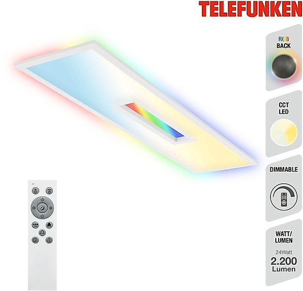 Telefunken Panel »CCT LED Panel CENTERBACK«, Leuchtmittel LED-Board   LED f günstig online kaufen