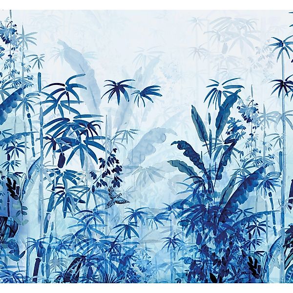 Komar Fototapete Vlies Blue Jungle  300 x 280 cm günstig online kaufen