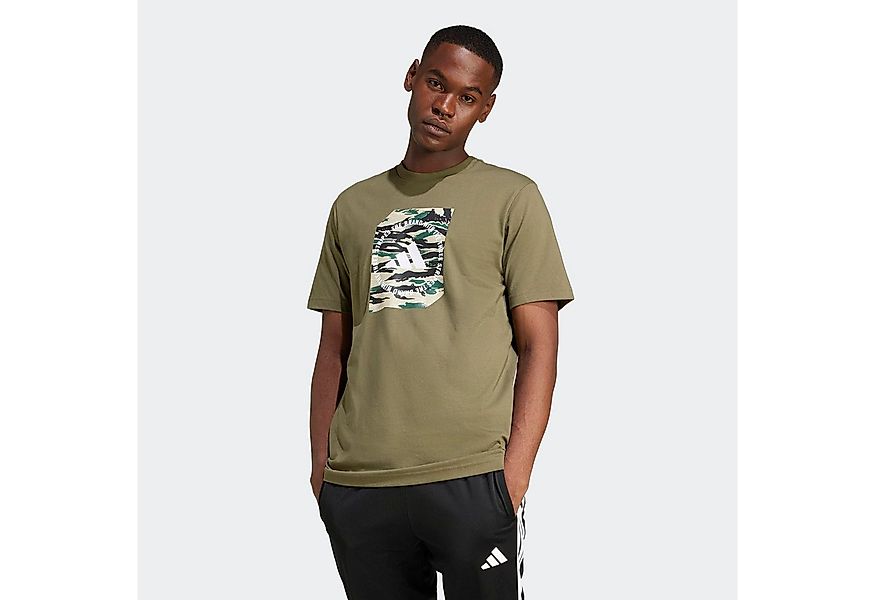 adidas Sportswear T-Shirt M C CAMO BOX T ohne Verschluss, aus weichem Singl günstig online kaufen