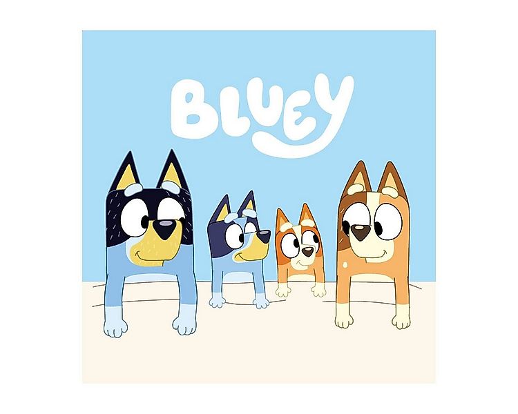 Bluey Handtücher Bluey Handtuch 30x30cm – Weiches Gesichtstuch für Kids, 10 günstig online kaufen