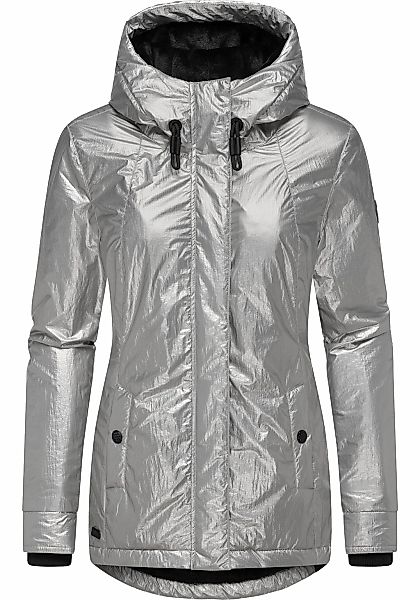 Ragwear Winterjacke "Monadde Bling" mit Kapuze Glänzende warme Jacke mit Ka günstig online kaufen