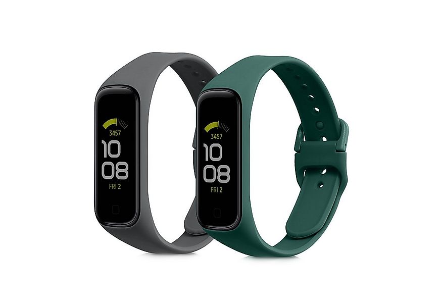 kwmobile Smartwatch-Armband 2x Uhrenarmband für Samsung Galaxy Fit 2 Armban günstig online kaufen