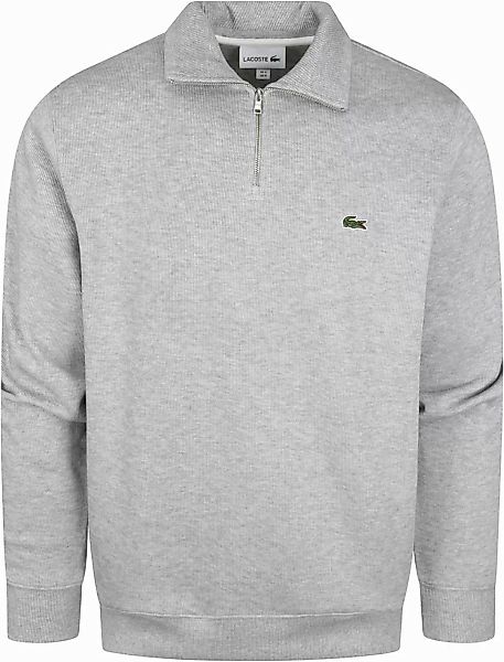 Lacoste Pullover Zipper Hellgrau - Größe S günstig online kaufen