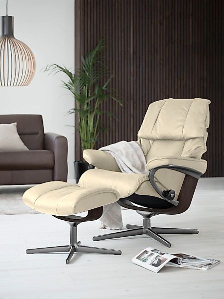 Stressless "Reno" mit Cross Base, Größe S, M & L, Holzakzent Wenge günstig online kaufen