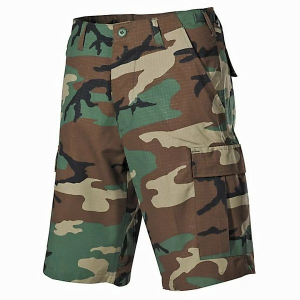 MFH Outdoorhose US Bermuda, BDU, Rip Stop, woodland günstig online kaufen