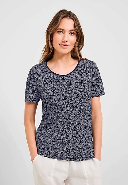 Cecil V-Shirt, mit abgerundetem V-Ausschnitt günstig online kaufen