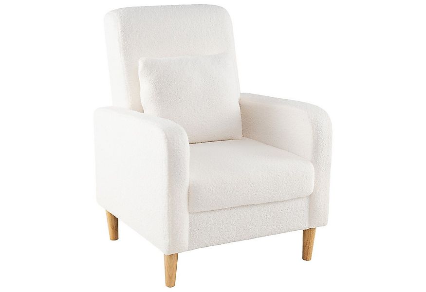 COSTWAY Ohrensessel, gepolstert, Relaxsessel mit Lendenkissen & Lehne günstig online kaufen