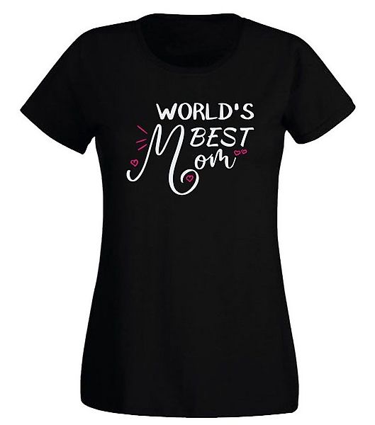 G-graphics T-Shirt Damen T-Shirt - World´s best Mom mit trendigem Frontprin günstig online kaufen
