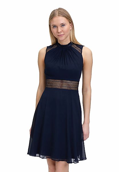 Vera Mont Cocktailkleid "Damen mit Spitzeneinsatz" Ohne Tasche Aufgesteppte günstig online kaufen