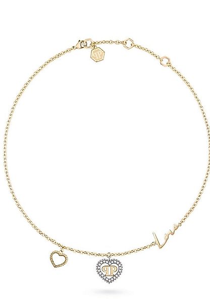 PHILIPP PLEIN Charm-Kette PLEIN ROCKED HEART (1-tlg) günstig online kaufen