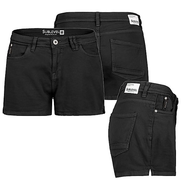 SUBLEVEL Bermudas Damen Jeans Shorts Bermuda günstig online kaufen