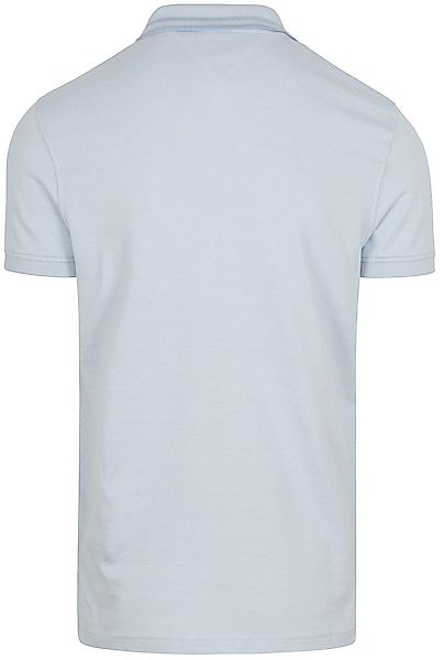Tommy Hilfiger Pretwist Polo Hellblau Melange - Größe XXL günstig online kaufen