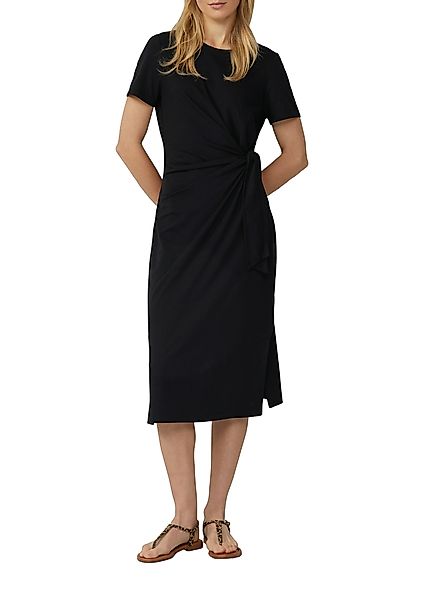 s.Oliver Jerseykleid mit Knoten-Detail günstig online kaufen