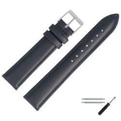 MARBURGER Uhrenarmband 18mm Kunststoff PVC Schwarz günstig online kaufen