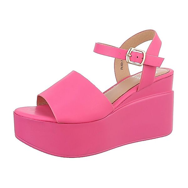 Ital-Design Damen Freizeit Plateausandaletten (86706278) Keilabsatz/Wedge günstig online kaufen