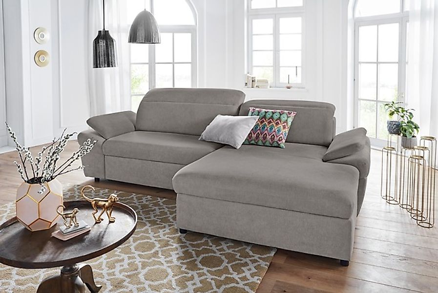 exxpo - sofa fashion Ecksofa »Kyoto, inkl. Kopfteil- und Armteilverstellung günstig online kaufen