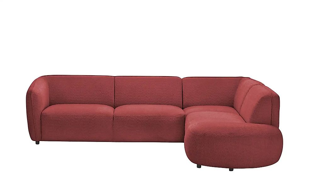 SOHO Ecksofa  Loures ¦ rot ¦ Maße (cm): B: 273 H: 73 T: 230 Polstermöbel > günstig online kaufen