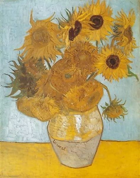 Museum Collection - 1000 Teile Puzzle - Van Gogh - Vase Mit Sonnenblumen günstig online kaufen