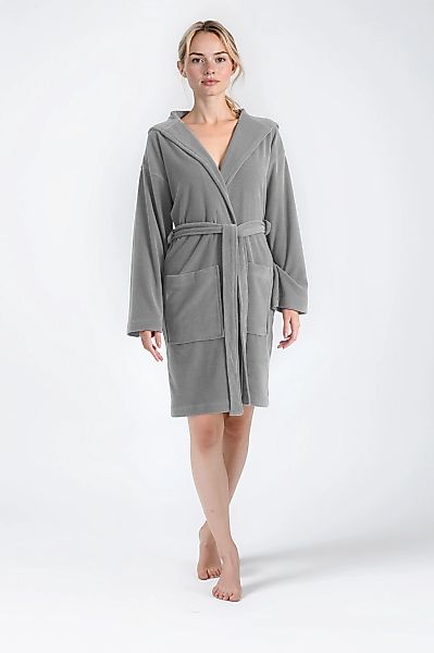 OTTO home Damenbademantel "Sina, ideal für Sauna & Spa, Hotelbademantel, Mo günstig online kaufen