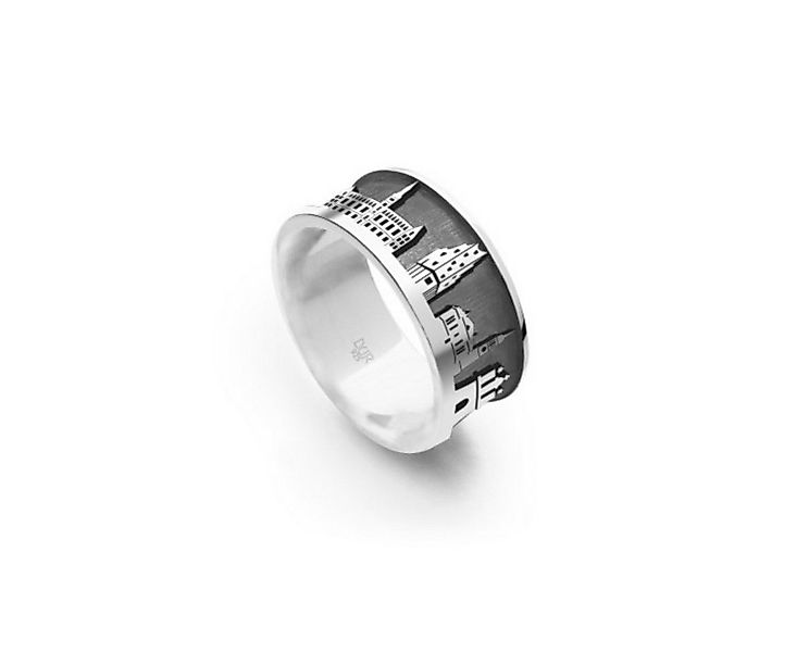DUR Fingerring DUR Schmuck: Ring "Hamburg" Stadtring, 925er Sterlingsilber günstig online kaufen