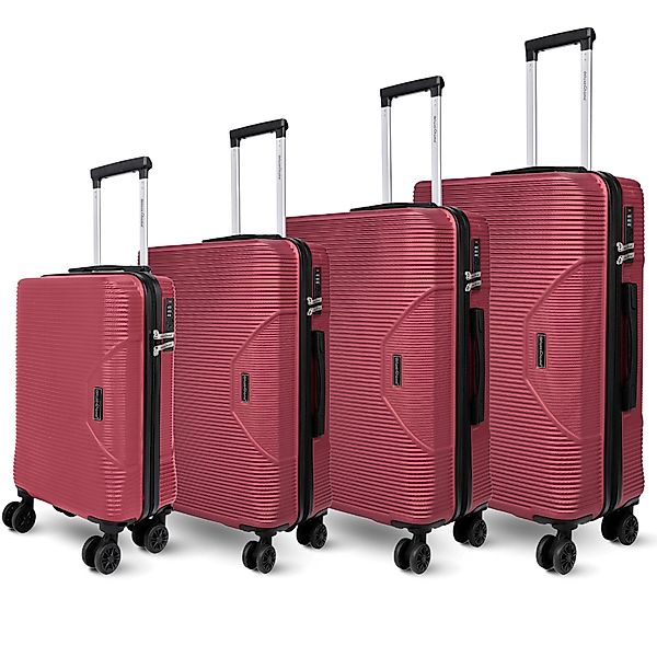 deluxe4home Kofferset Reisekoffer ABS-Hartschalenkoffer I Reisetasche günstig online kaufen