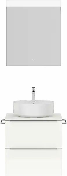 nobilia® Badmöbel-Set »Alvene« vormontiert, mit Soft-Close, 2 Stk. tlg. günstig online kaufen