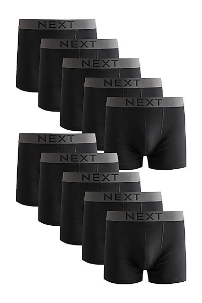 Next Boxershorts 10er-Pack Boxershorts aus 100 % günstig online kaufen