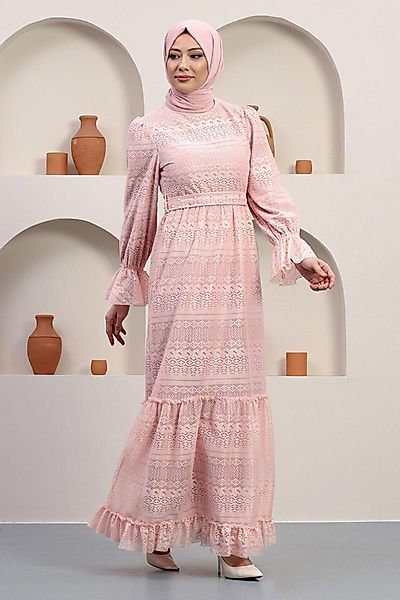 MODAMİHRAM Abendkleid Inci Detailliertes Spitzenabendkleid günstig online kaufen