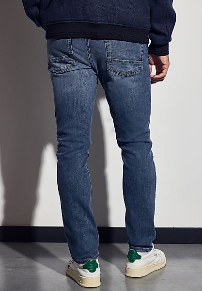 STREET ONE MEN Slim-fit-Jeans, 5-Pocket-Style günstig online kaufen