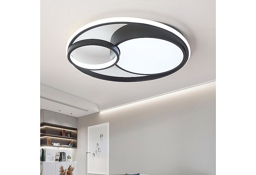 style home LED Deckenleuchte Deckenlampe, dimmbar mit Fernbedienung, 55W, R günstig online kaufen