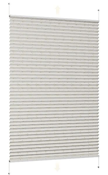 Sekey Plissee Sonnenschutzrollo ohne Bohren Verspannt Blickdicht Lichtschut günstig online kaufen