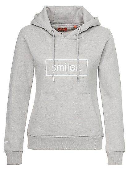 smiler. Kapuzensweatshirt Happy. mit Kapuze günstig online kaufen