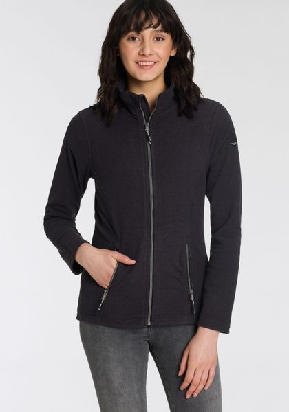 Killtec Fleecejacke aus strukturiertem Material günstig online kaufen