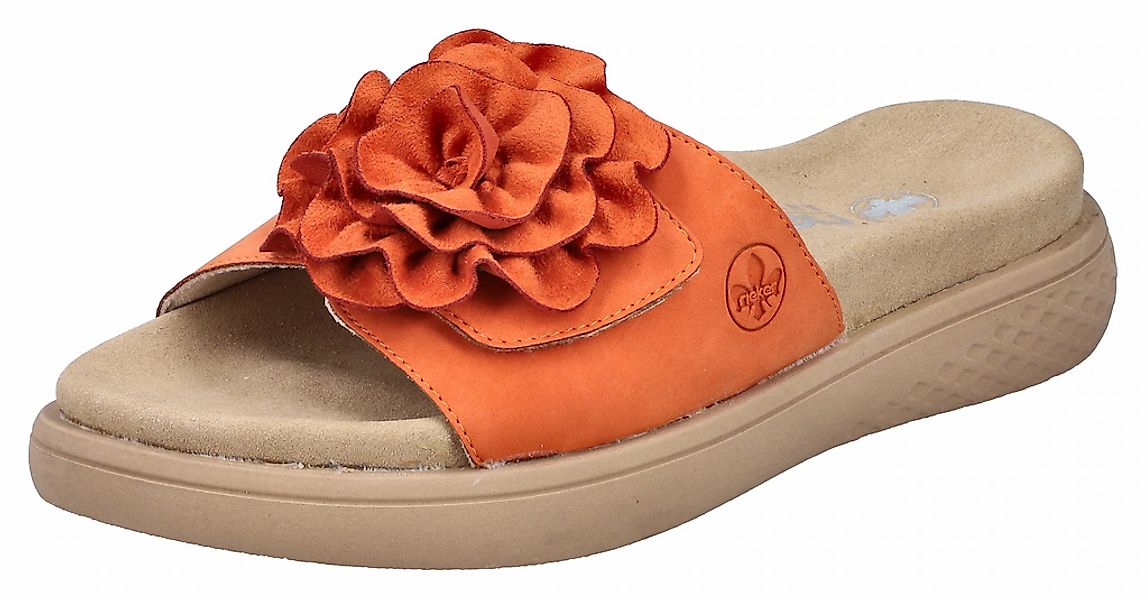 Rieker Pantolette, Sommerschuh, Hausschuh, Strandschuh mit bequemem Fußbett günstig online kaufen