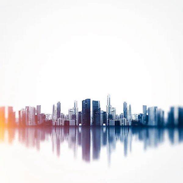 queence Acrylglasbild »Skyline« Gebäude   Skyline   Städte Fine Art-Print i günstig online kaufen