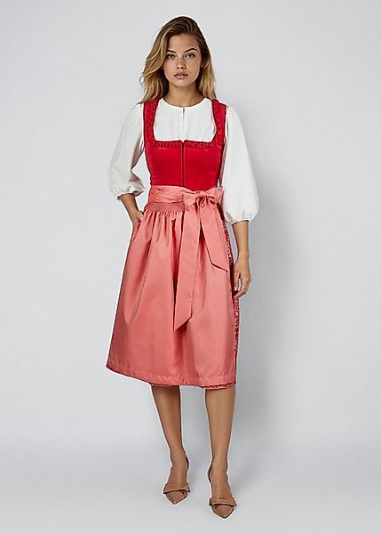 Spieth & Wensky Dirndl Gloria (1-tlg) feines Samtoberteil günstig online kaufen