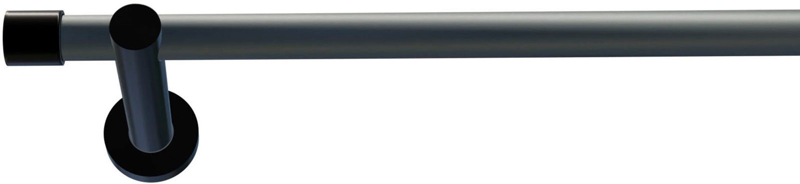 indeko Gardinenstange "Linz" Ø 20 mm 1 läufig-läufig Wunschmaßlänge Komplet günstig online kaufen