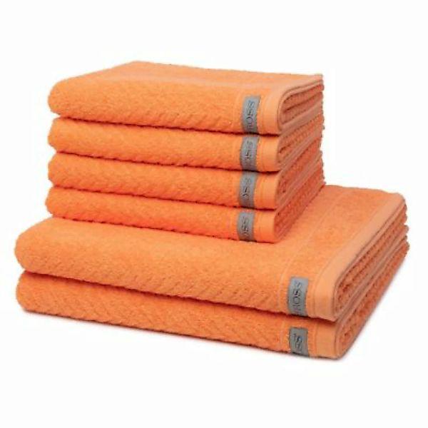 Ross 4 X Handtuch 2 X Duschtuch - im Set Smart Handtücher orange günstig online kaufen