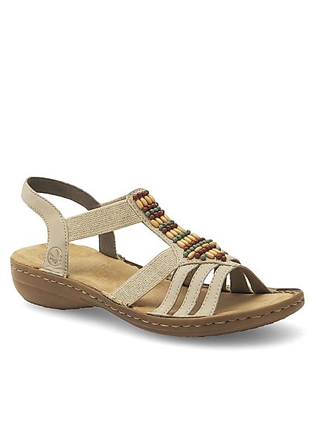 Rieker Sandalen 60851-62 Beige Sandale günstig online kaufen