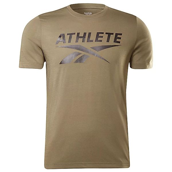 Reebok Athlete Kurzärmeliges T-shirt XL Army Green günstig online kaufen